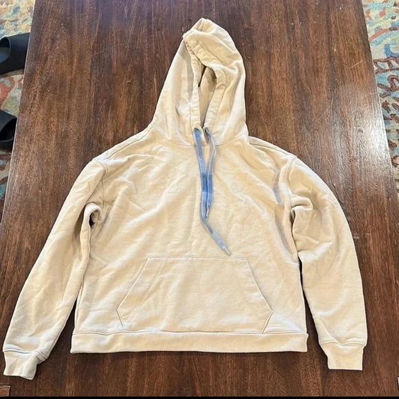 Madewell Dip-Dye Drawstring Hoodie‎ Sweatshirt Small EUC - Picture 4 of 4